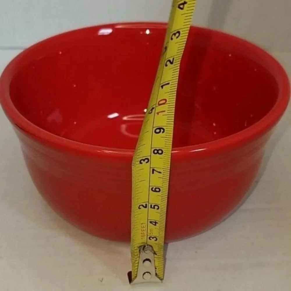 Fiestaware Fiesta Gusto Bowl Dish Scarlet Red 28 OZ CERAMIC